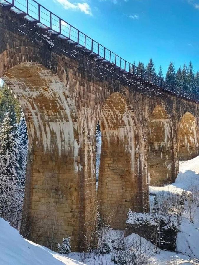 Villa Кришталеві Вершини Vorokhta Esterno foto
