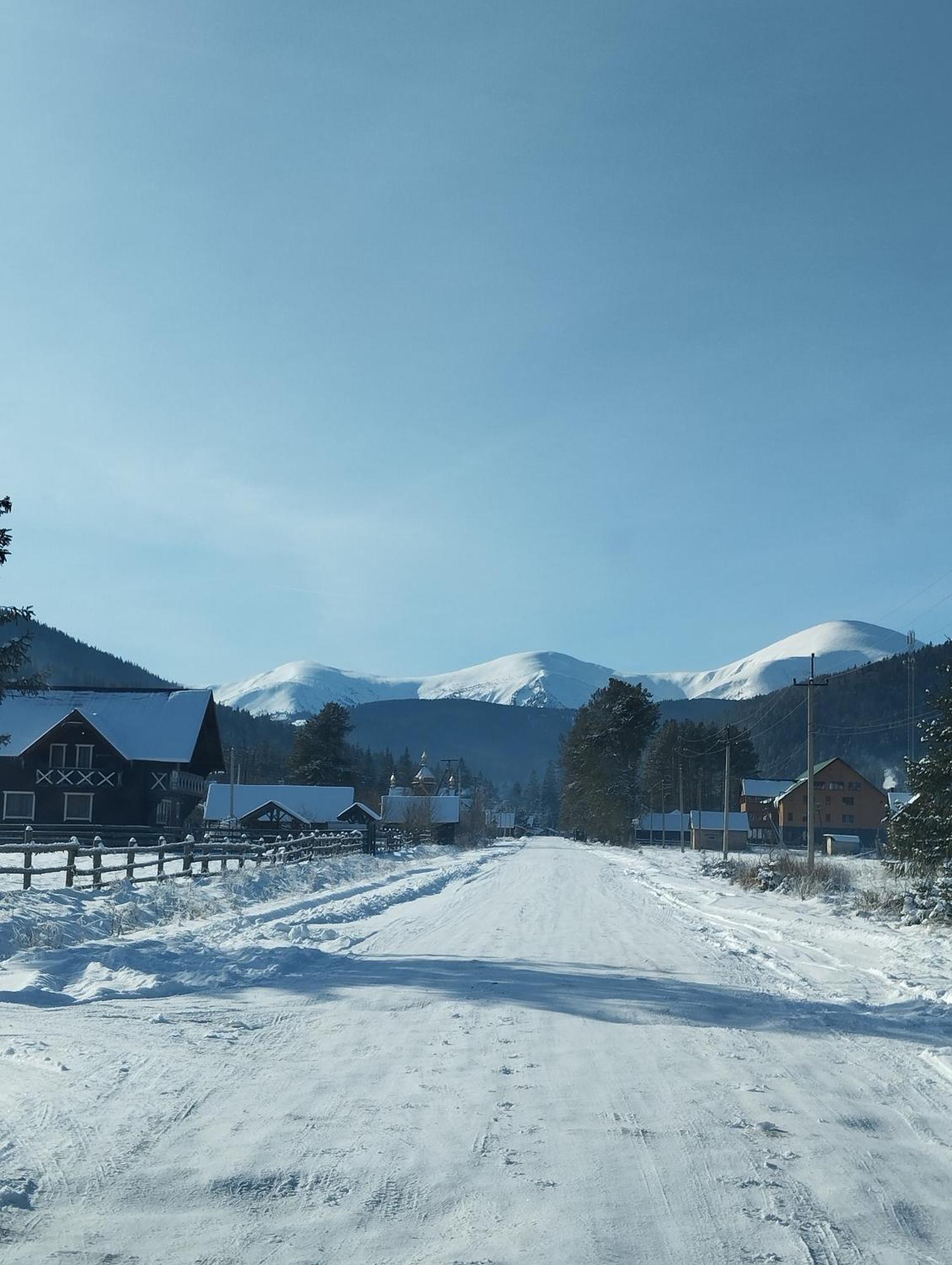 Villa Кришталеві Вершини Vorokhta Esterno foto